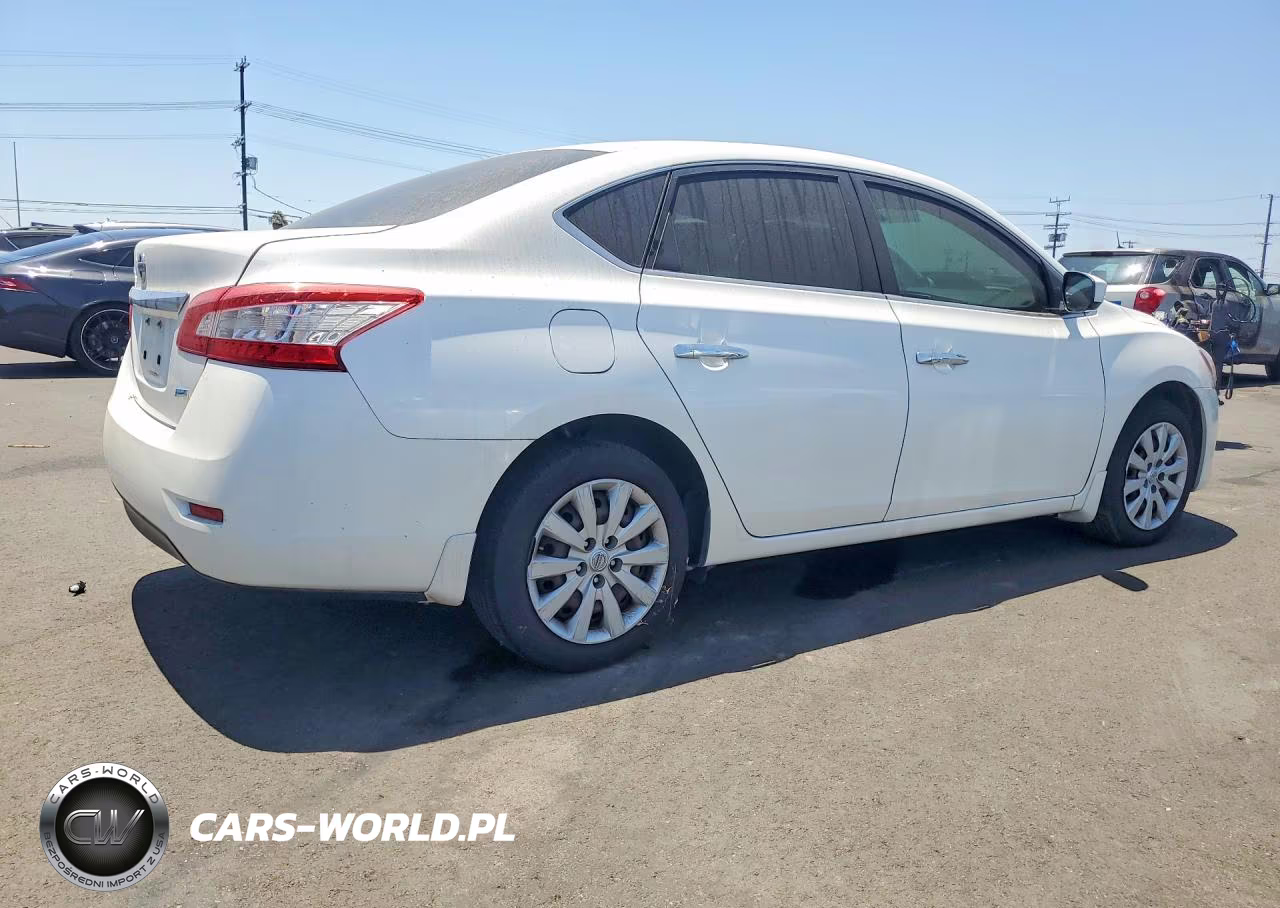 2014 Nissan Sentra S VIN:3N1AB7AP6EL687257 - 3