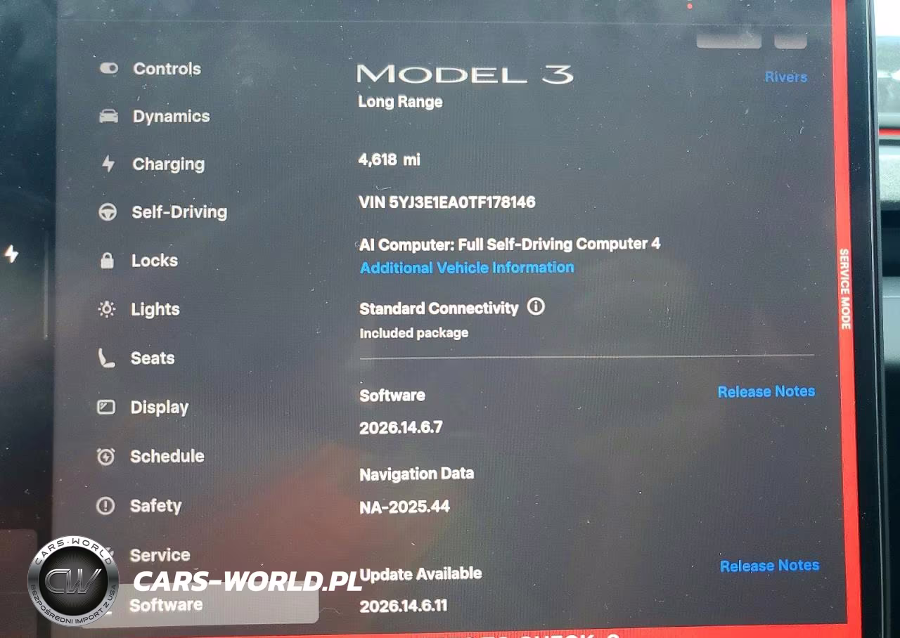 2026 Tesla Model 3 VIN:5YJ3E1EA0TF178146 - 9