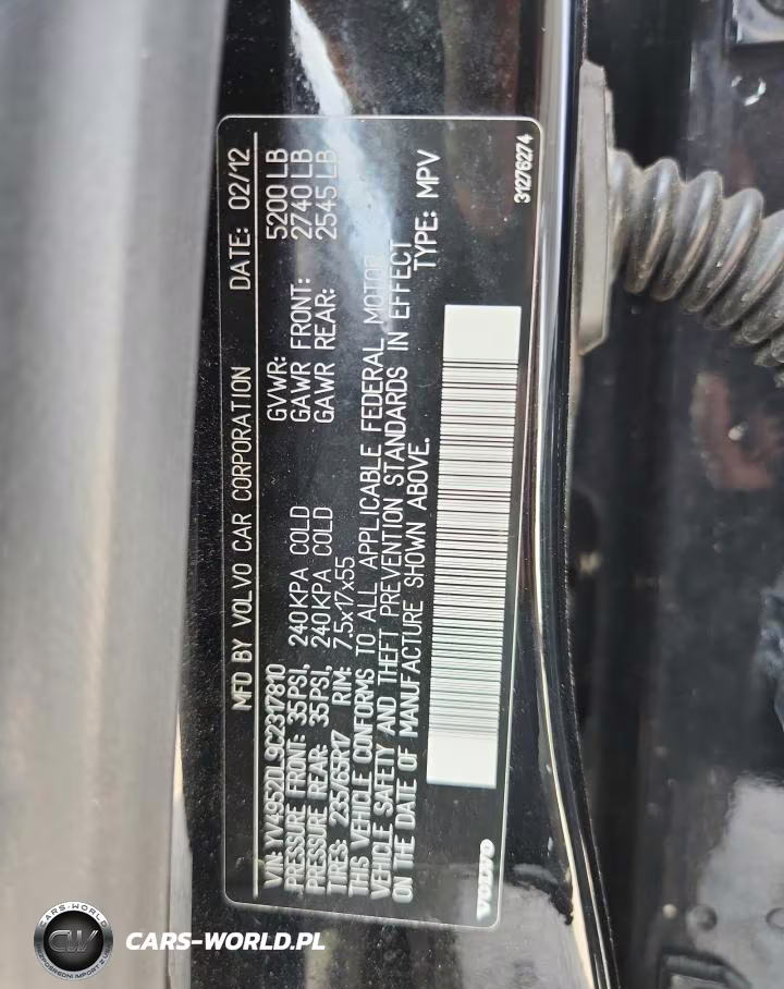 2012 Volvo Xc60 3.2 VIN:YV4952DL9C2317810 - 13