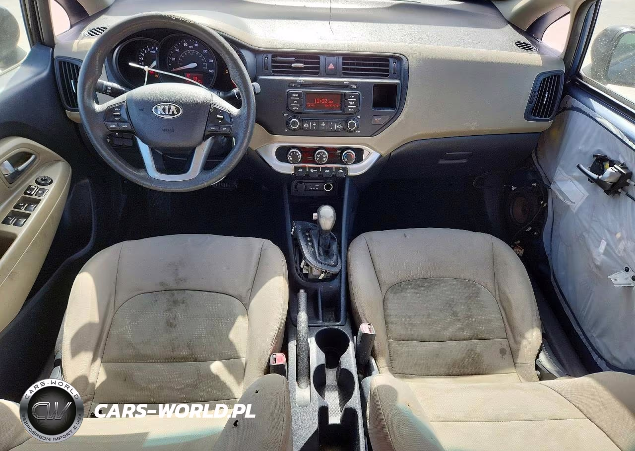 2015 Kia Rio Lx VIN:KNADM4A30F6487225 - 8