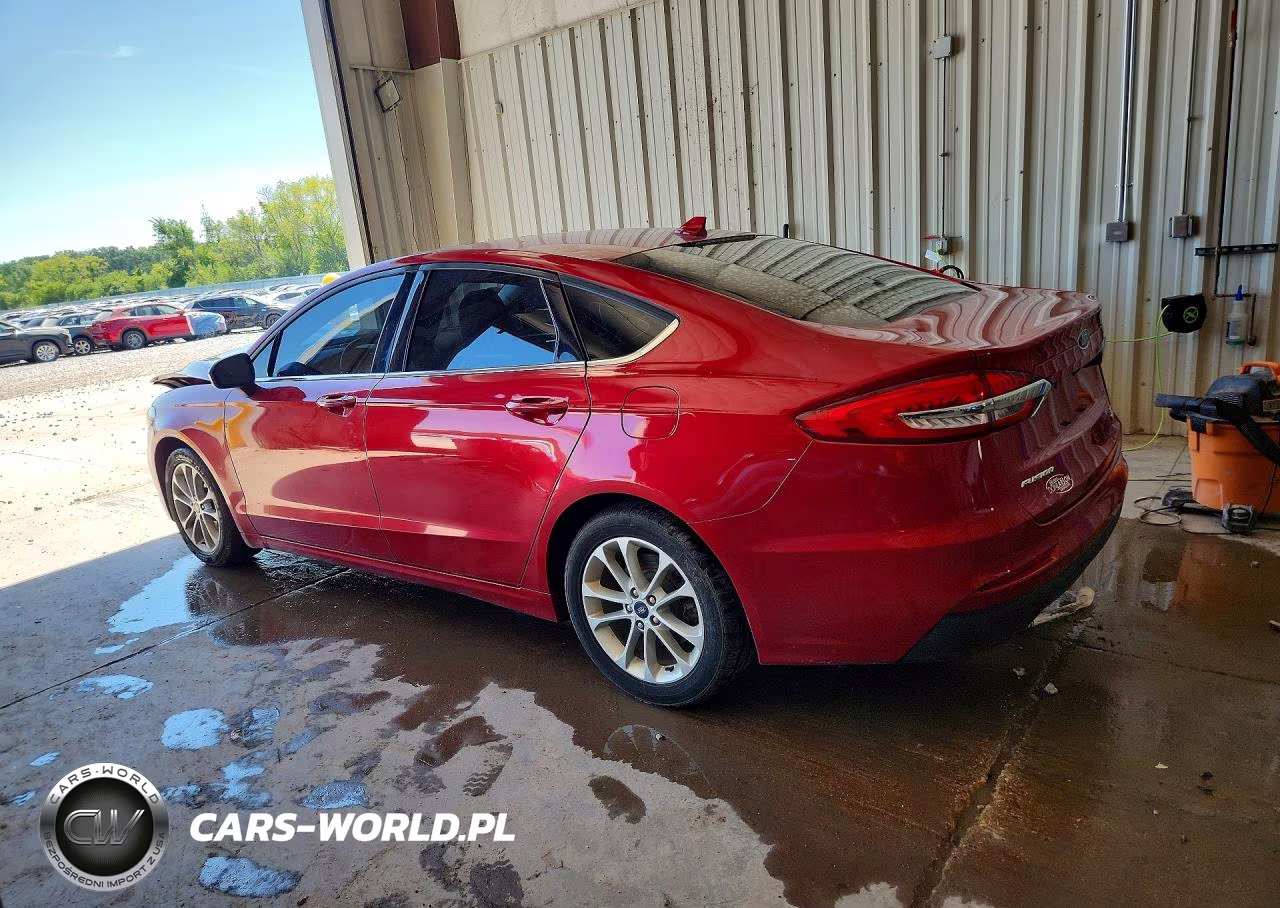 2020 Ford Fusion Se VIN:3FA6P0HDXLR110173 - 2