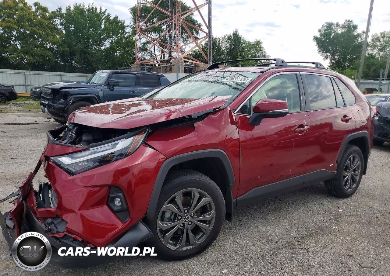 2022 Toyota Rav4 Xle Premium VIN:JTMB6RFV4ND070258 - 1