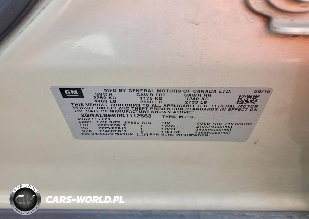 2016 Chevrolet Equinox Ls VIN:2GNALBEK0G1112563 - 12