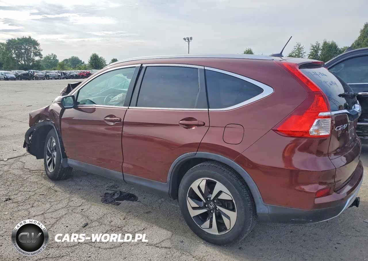 2015 Honda Cr-V Touring VIN:5J6RM4H94FL000266 - 2