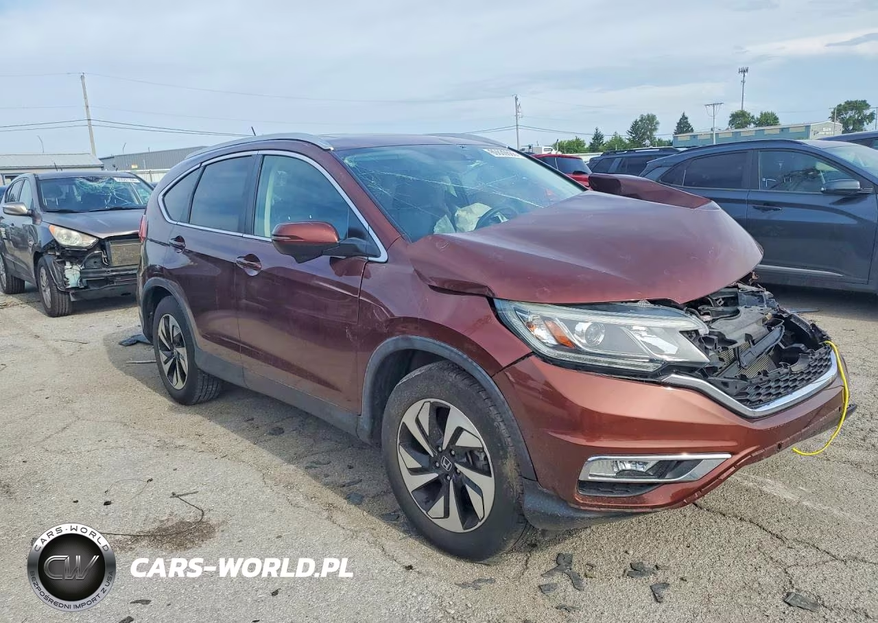 2015 Honda Cr-V Touring VIN:5J6RM4H94FL000266 - 4