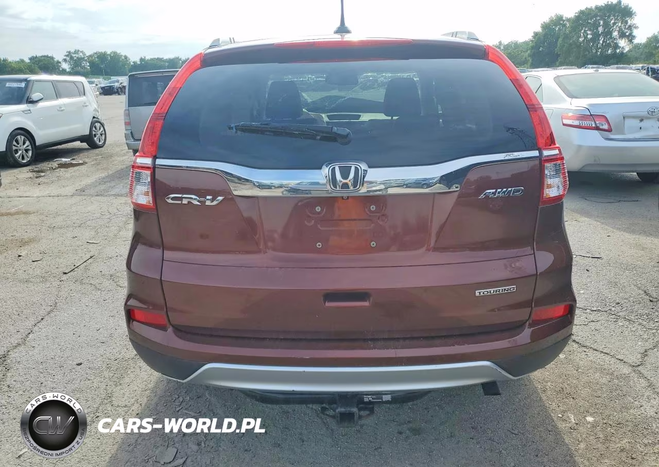 2015 Honda Cr-V Touring VIN:5J6RM4H94FL000266 - 6