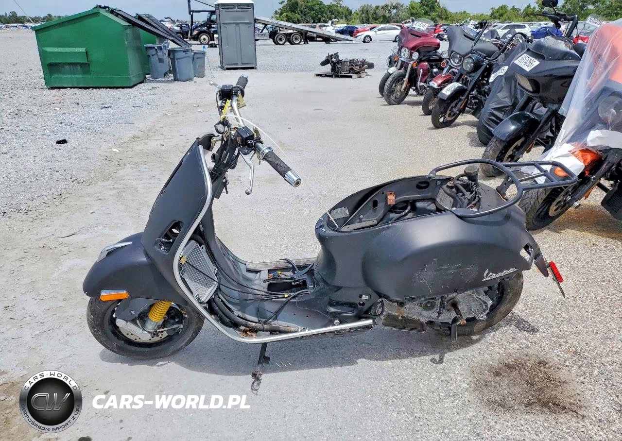 2022 Piaggio Motorcycle VIN:ZAPMA39M8N5203362 - 3