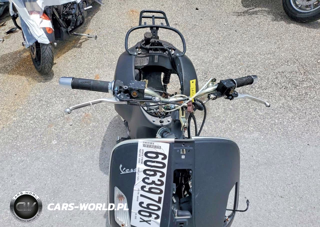 2022 Piaggio Motorcycle VIN:ZAPMA39M8N5203362 - 5