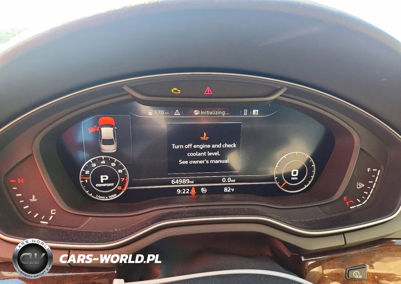 2018 Audi A4 Premium Plus VIN:WAUENAF48JA056655 - 9