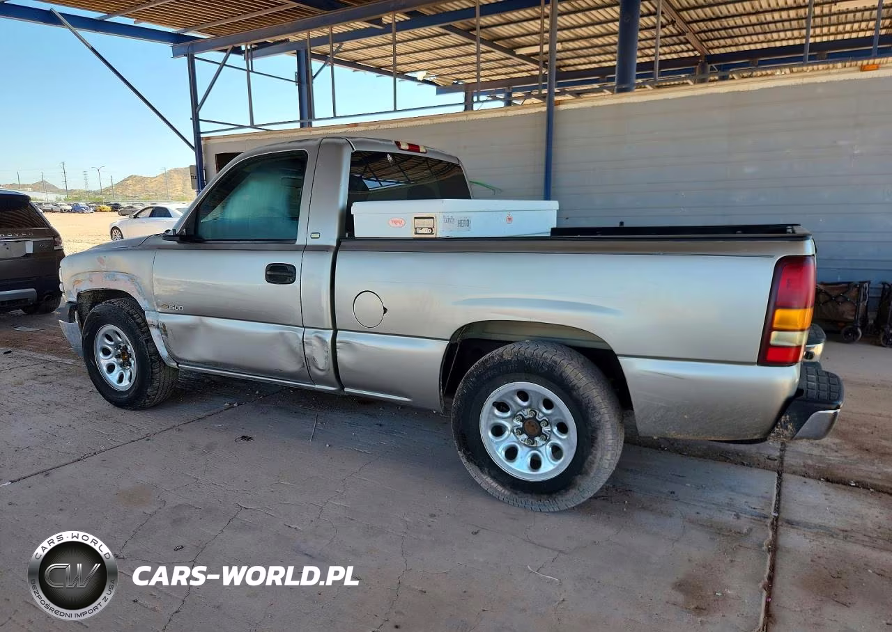 2002 Chevrolet Silverado 1500 Ls Re VIN:1GCEC14W52Z194041 - 2