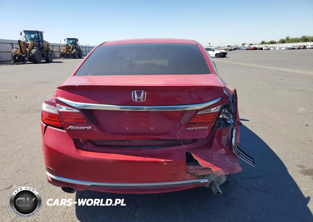 2017 Honda Accord Sport VIN:1HGCR2F53HA053414 - 6
