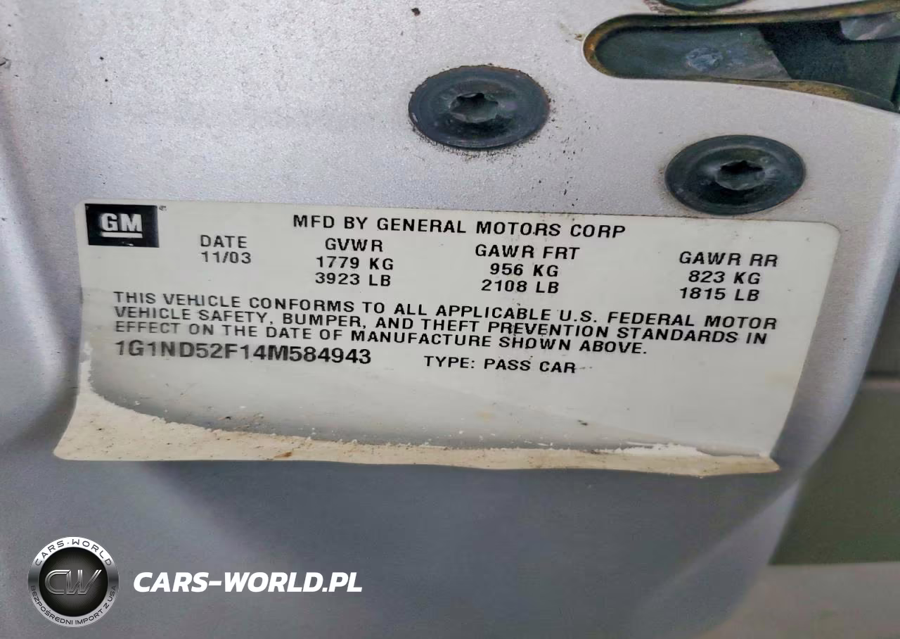 2004 Chevrolet Classic VIN:1G1ND52F14M584943 - 12