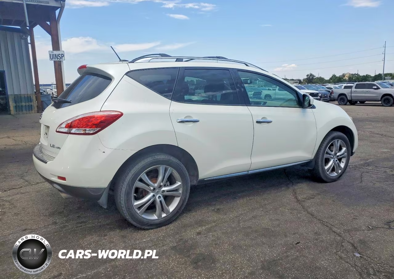2011 Nissan Murano S-Sl-Le VIN:JN8AZ1MW1BW178289 - 3