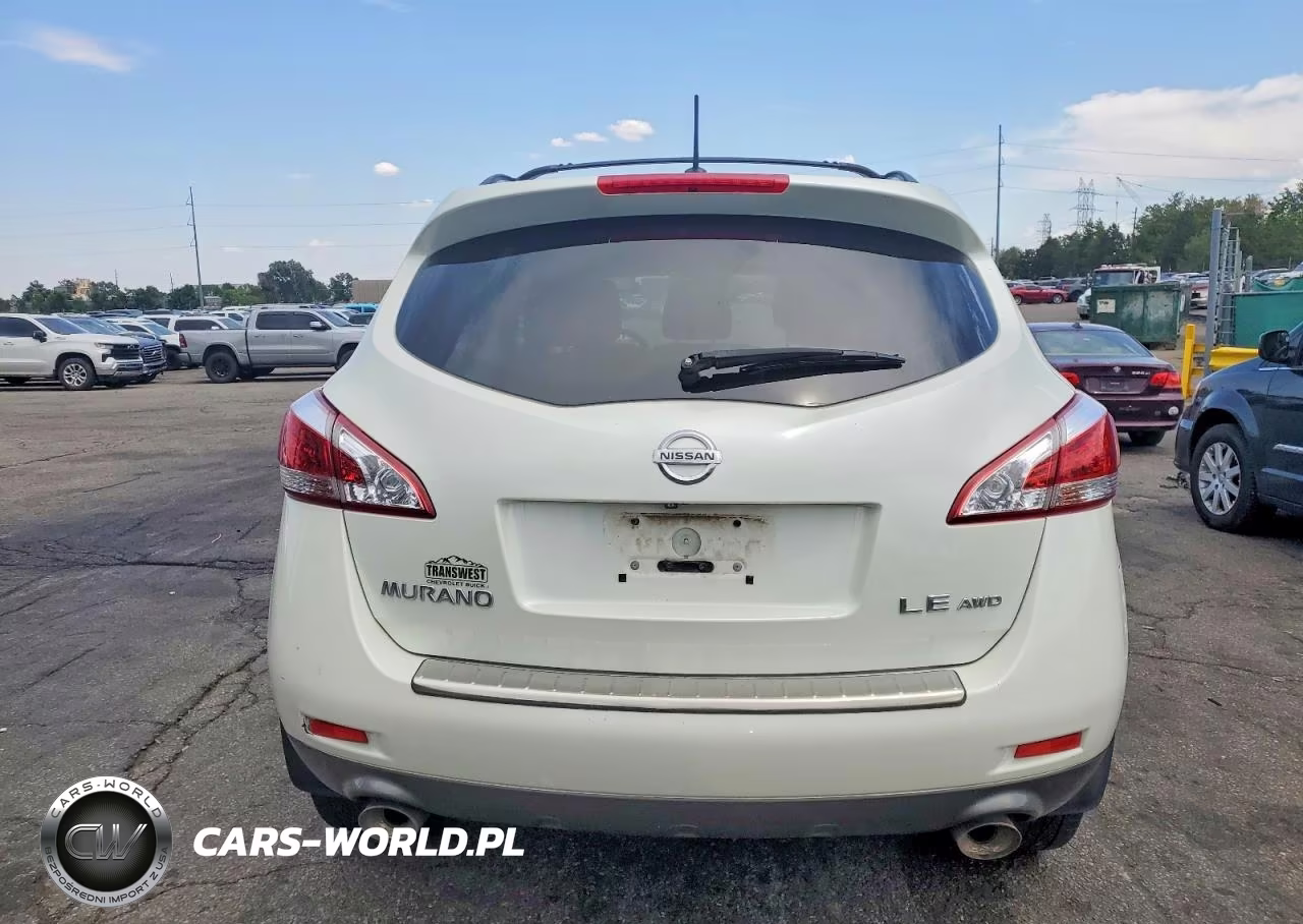2011 Nissan Murano S-Sl-Le VIN:JN8AZ1MW1BW178289 - 6