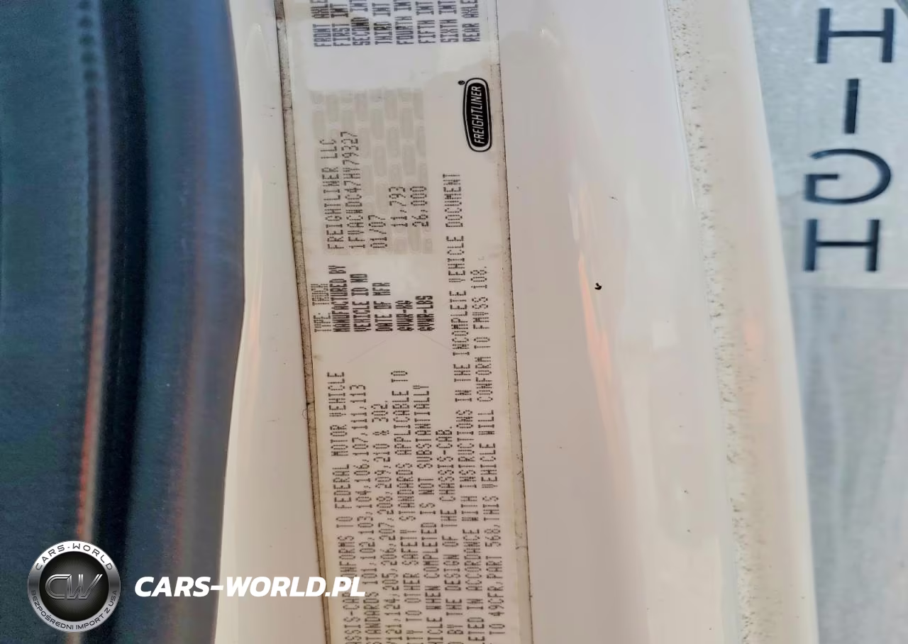 2007 Freightliner Business Class M2 Box Truck VIN:1FVACWDC47HY79327 - 11