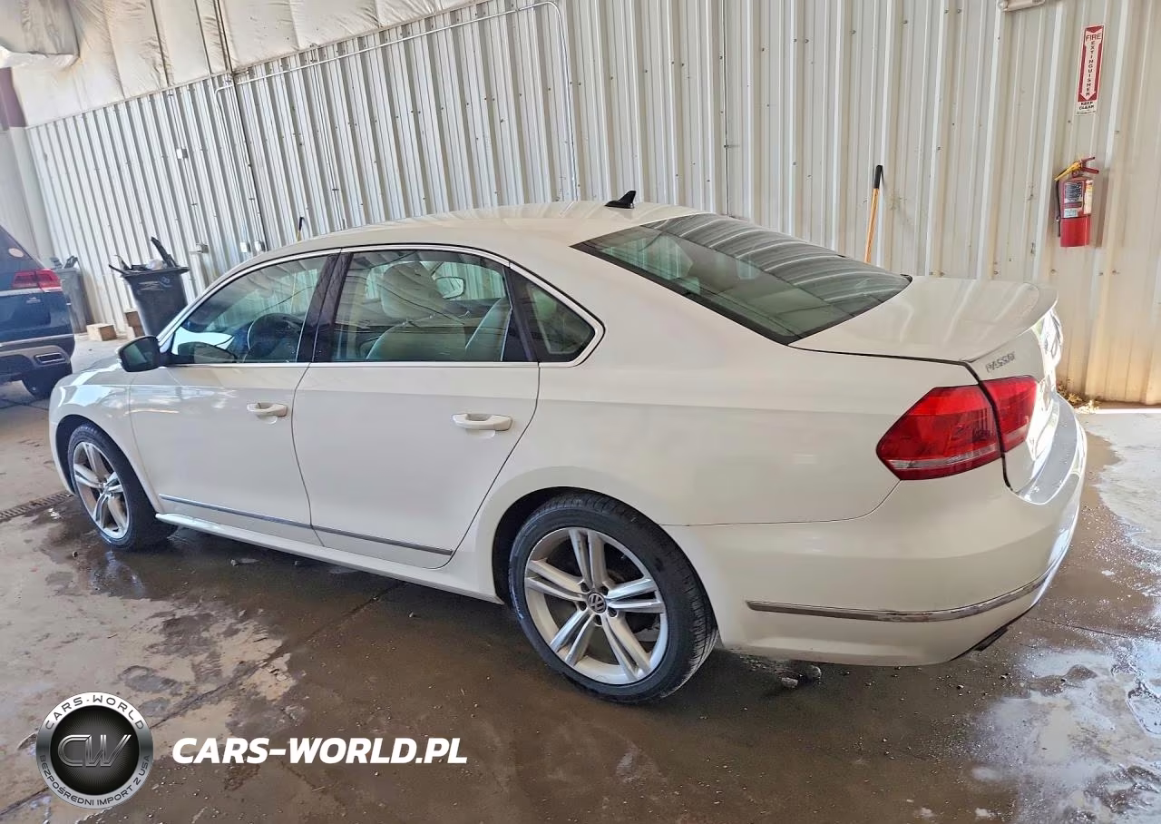 2015 Volkswagen Passat Sel VIN:1VWCT7A35FC037815 - 2