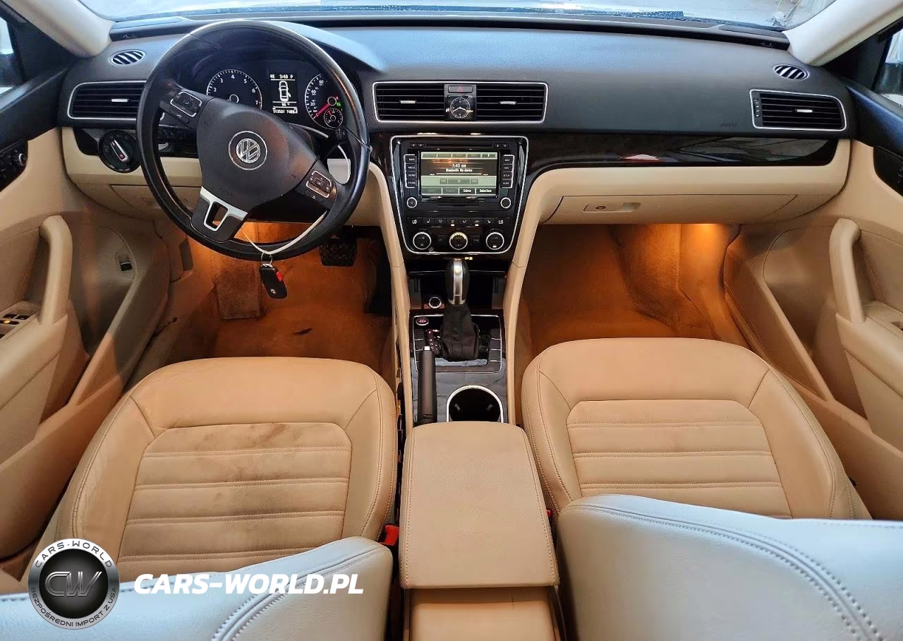 2015 Volkswagen Passat Sel VIN:1VWCT7A35FC037815 - 8