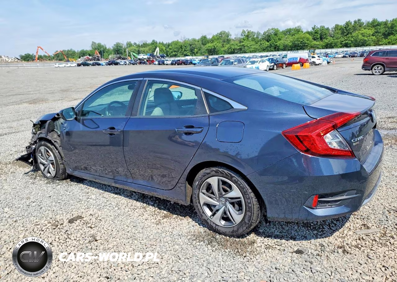 2019 Honda Civic Lx VIN:2HGFC2F66KH553597 - 2