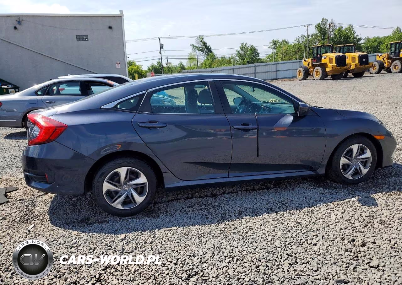 2019 Honda Civic Lx VIN:2HGFC2F66KH553597 - 3
