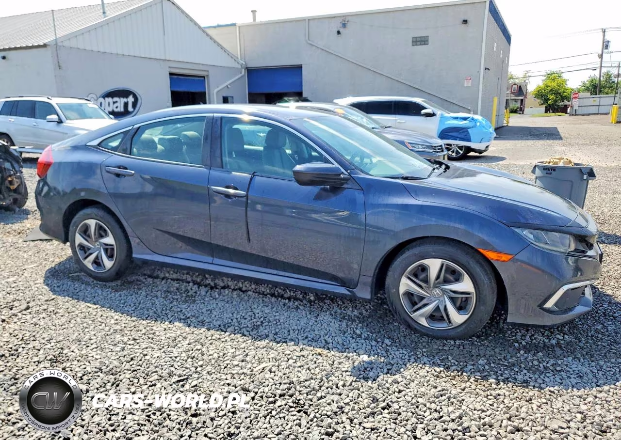 2019 Honda Civic Lx VIN:2HGFC2F66KH553597 - 4