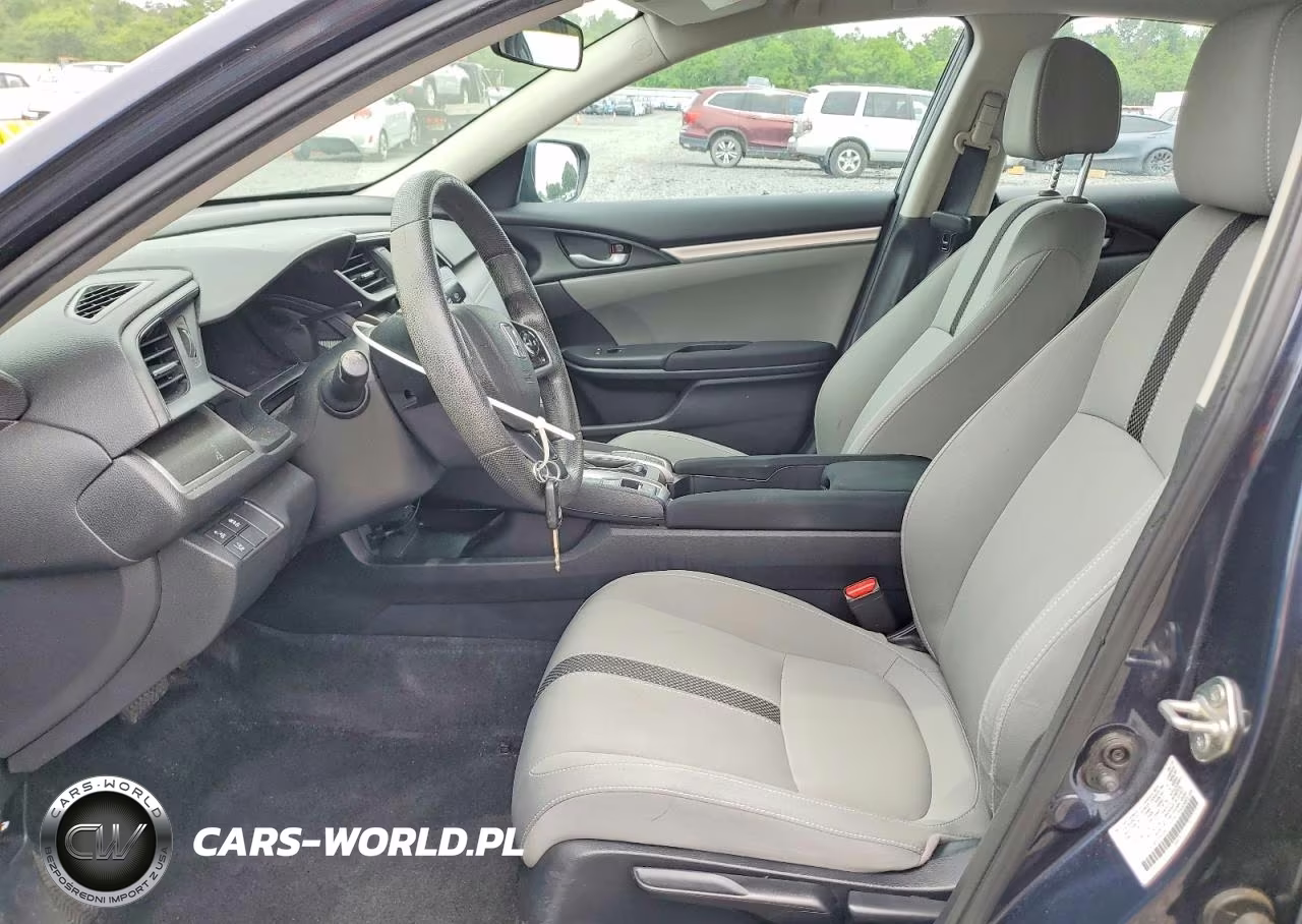 2019 Honda Civic Lx VIN:2HGFC2F66KH553597 - 7