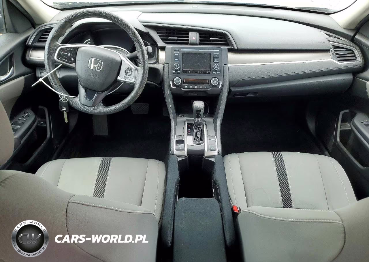 2019 Honda Civic Lx VIN:2HGFC2F66KH553597 - 8