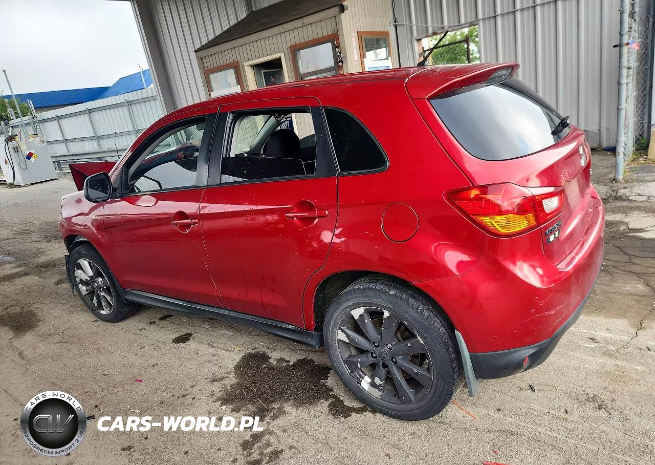 2014 Mitsubishi Outlander Sport Es VIN:4A4AP3AU8EE033107 - 2
