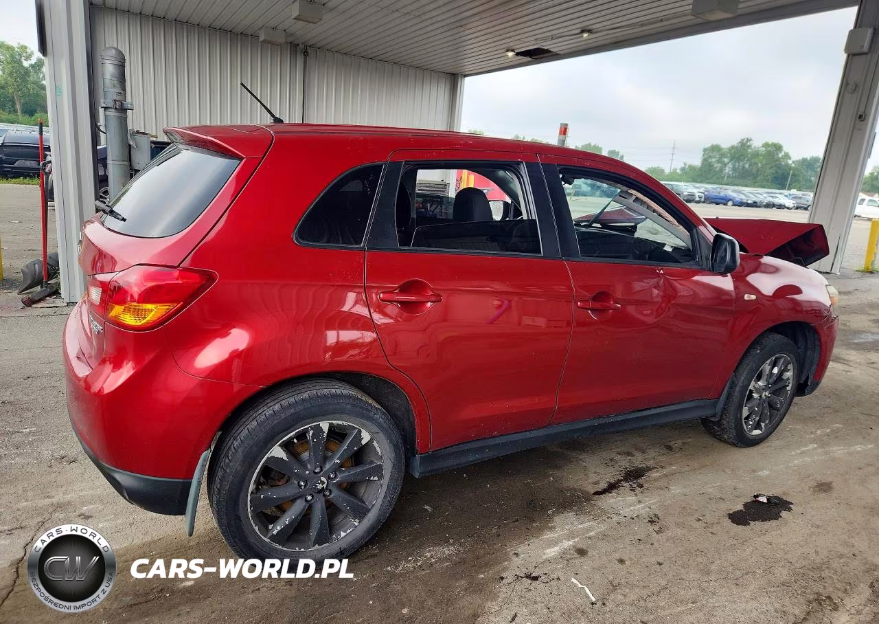 2014 Mitsubishi Outlander Sport Es VIN:4A4AP3AU8EE033107 - 3