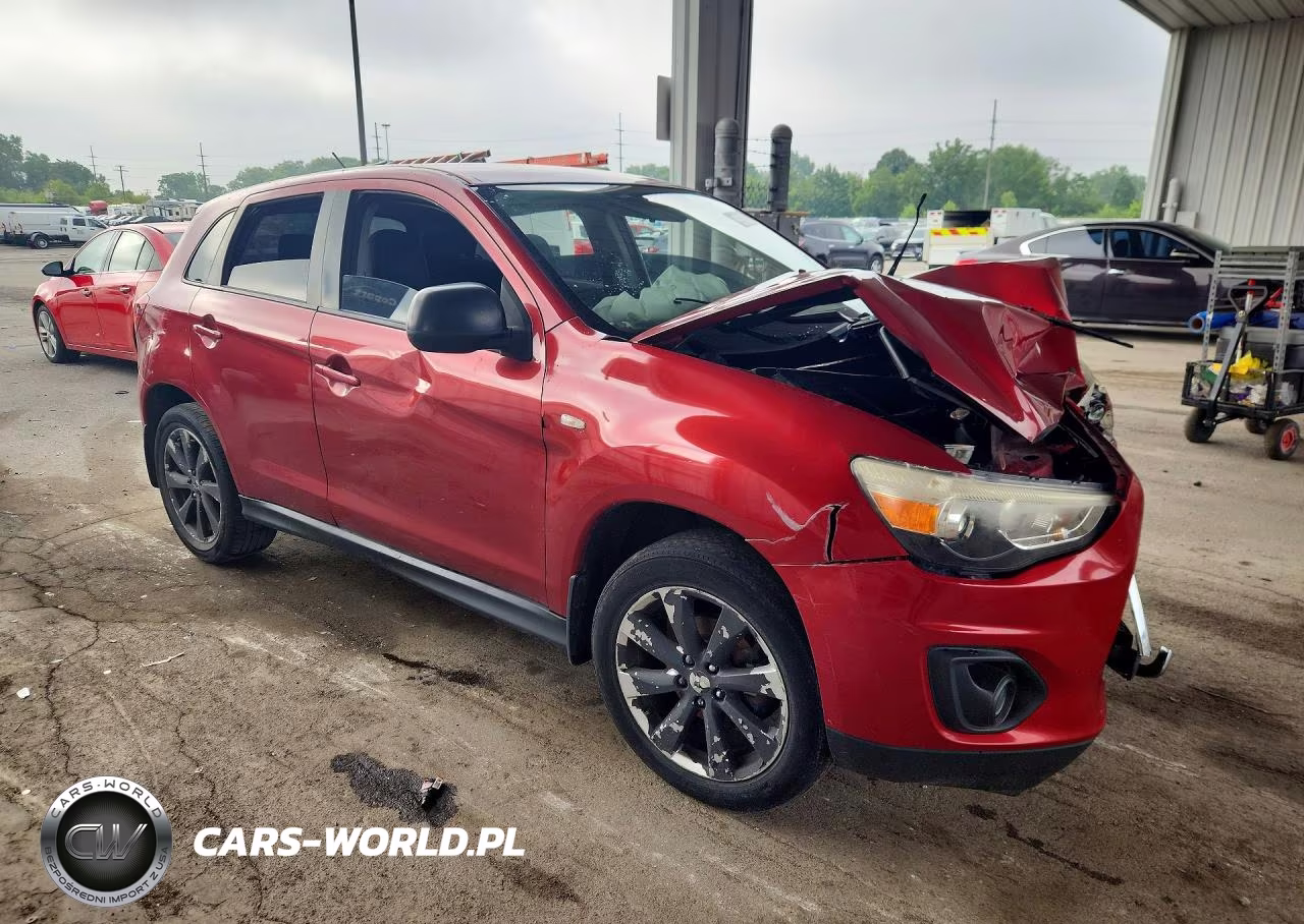 2014 Mitsubishi Outlander Sport Es VIN:4A4AP3AU8EE033107 - 4