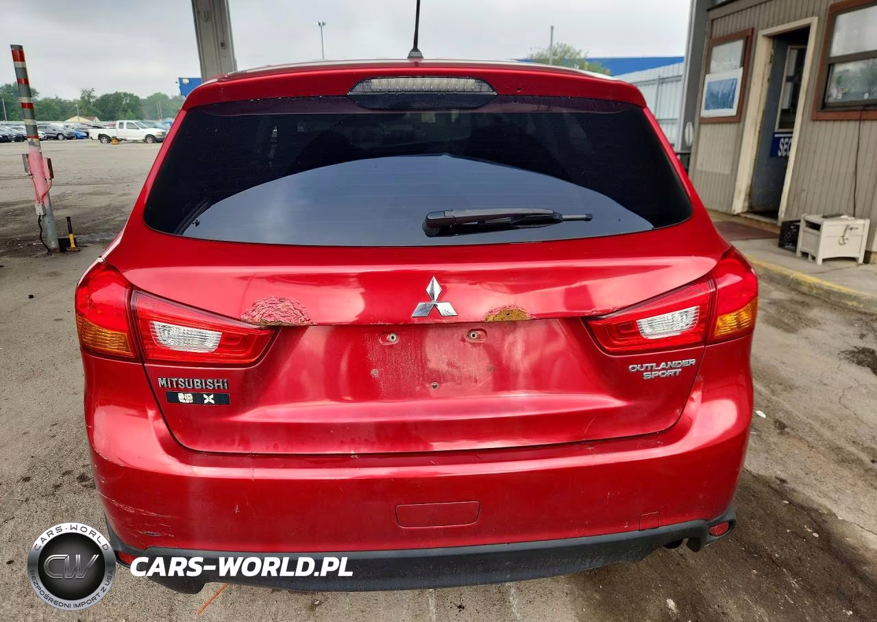 2014 Mitsubishi Outlander Sport Es VIN:4A4AP3AU8EE033107 - 6