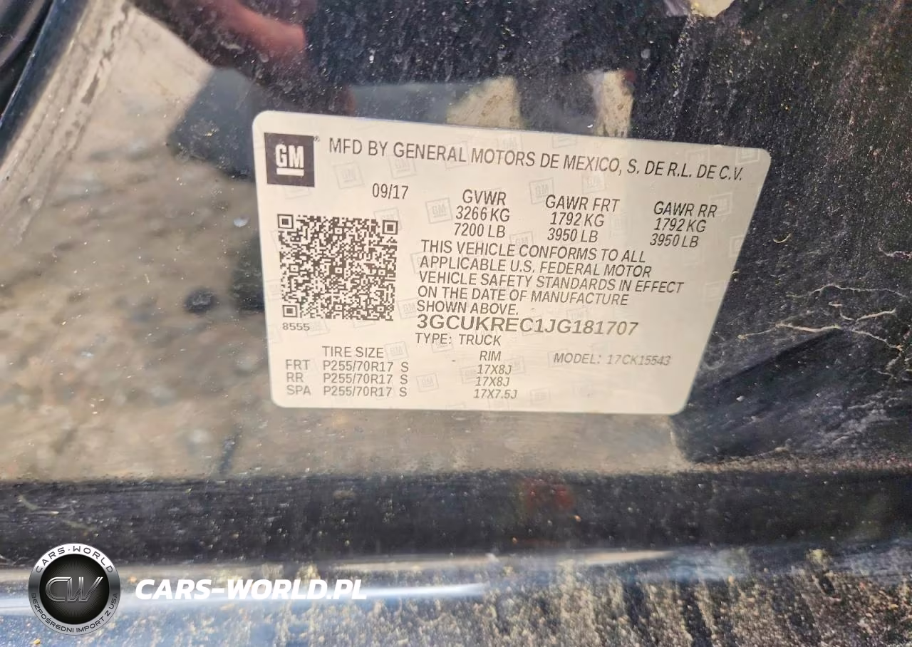 2018 Chevrolet Silverado K1500 Lt VIN:3GCUKREC1JG181707 - 12