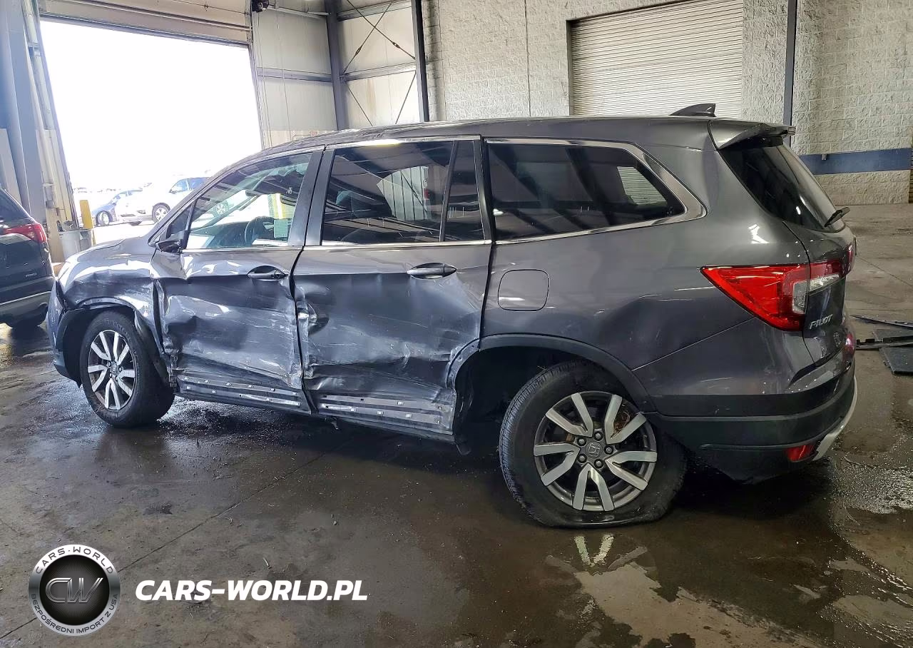 2021 Honda Pilot Ex VIN:5FNYF6H33MB060817 - 2