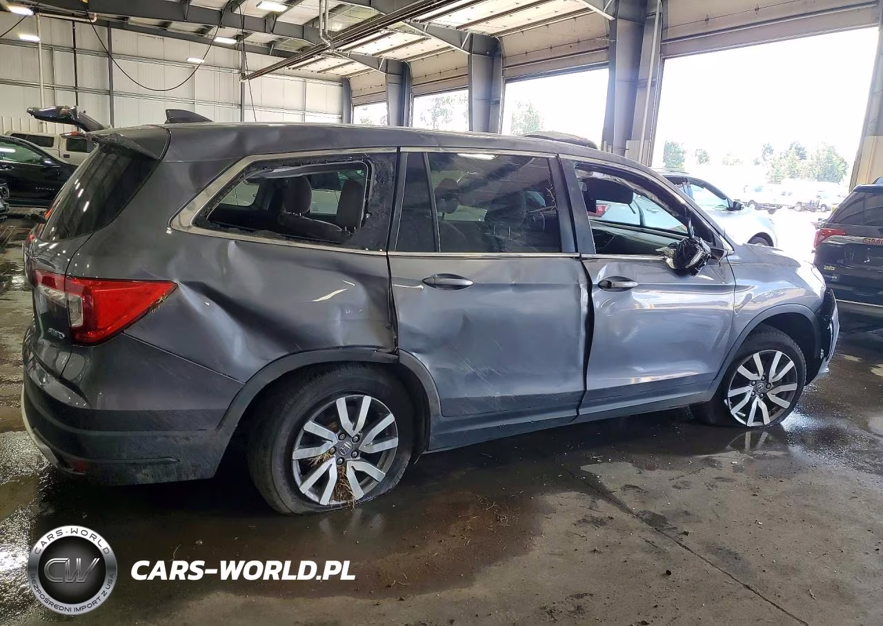 2021 Honda Pilot Ex VIN:5FNYF6H33MB060817 - 3