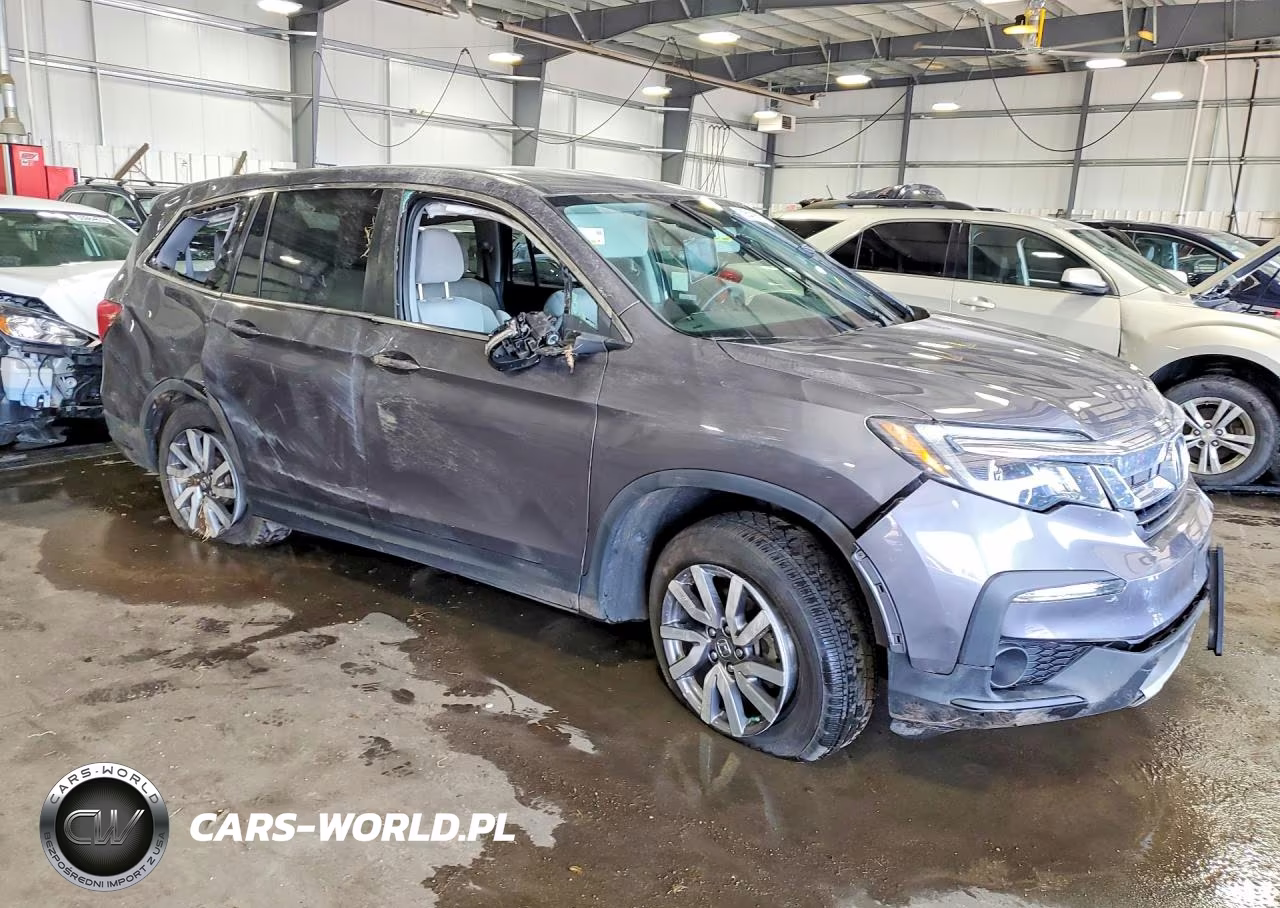 2021 Honda Pilot Ex VIN:5FNYF6H33MB060817 - 4