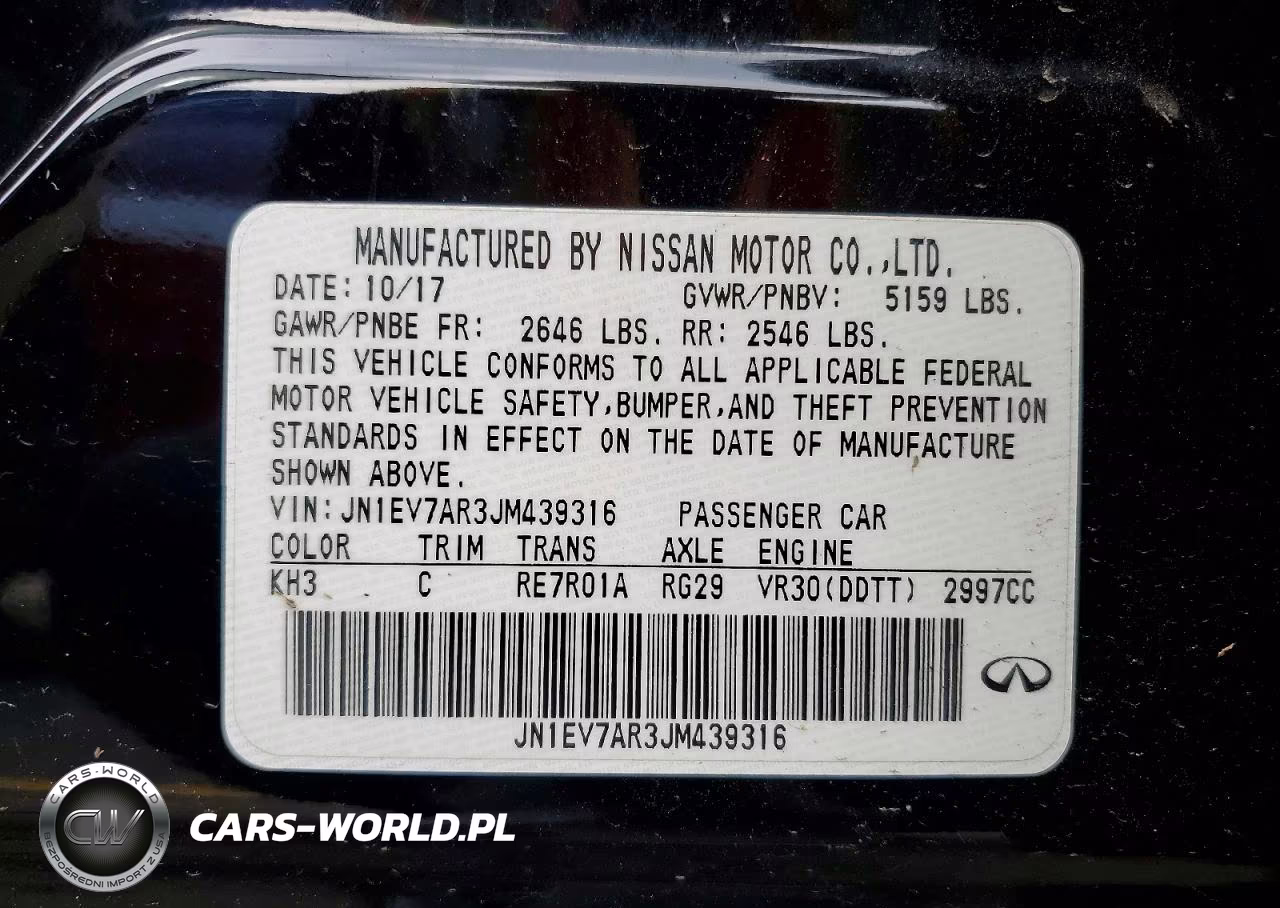 2018 Infiniti Q50 3.0T Luxe VIN:JN1EV7AR3JM439316 - 12
