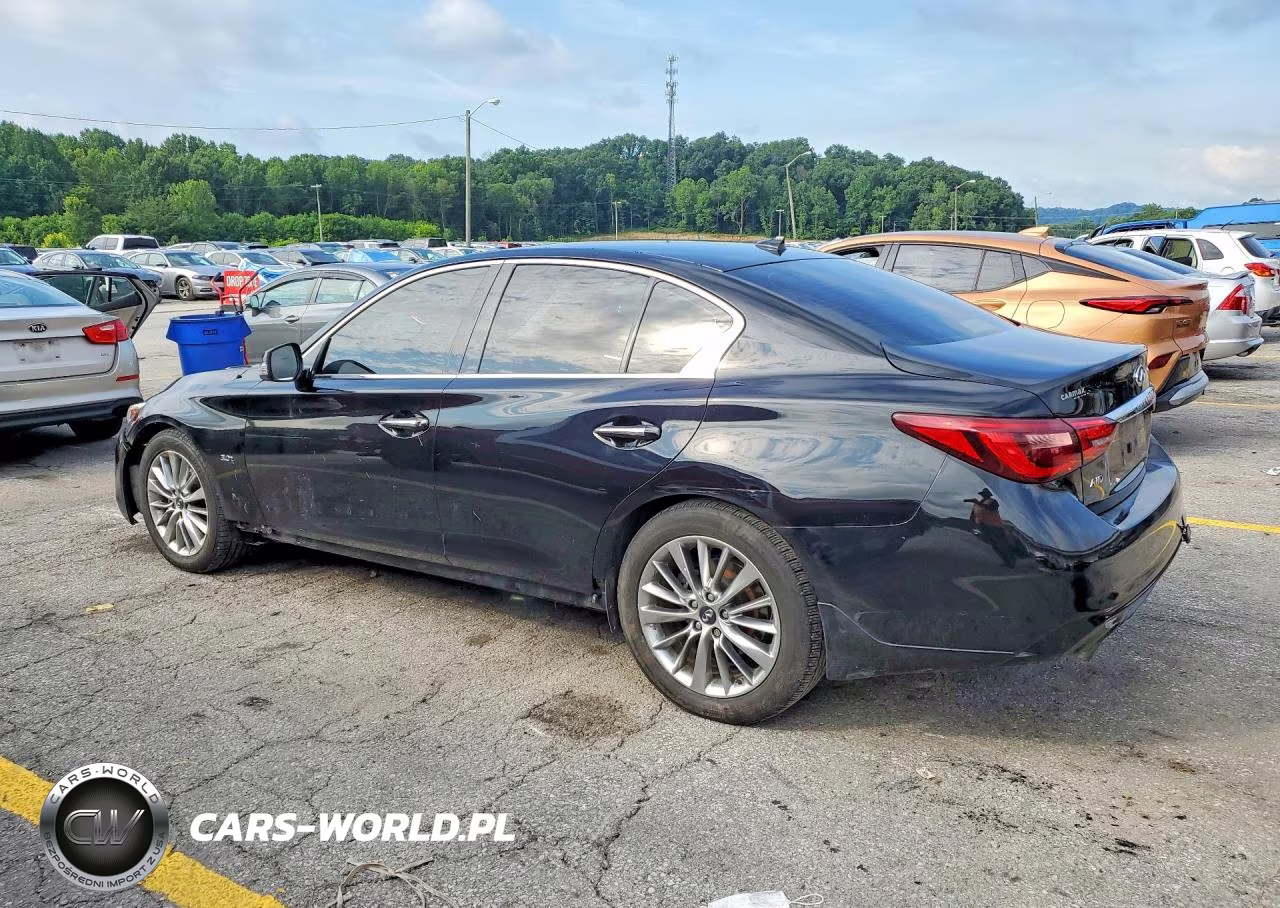 2018 Infiniti Q50 3.0T Luxe VIN:JN1EV7AR3JM439316 - 2