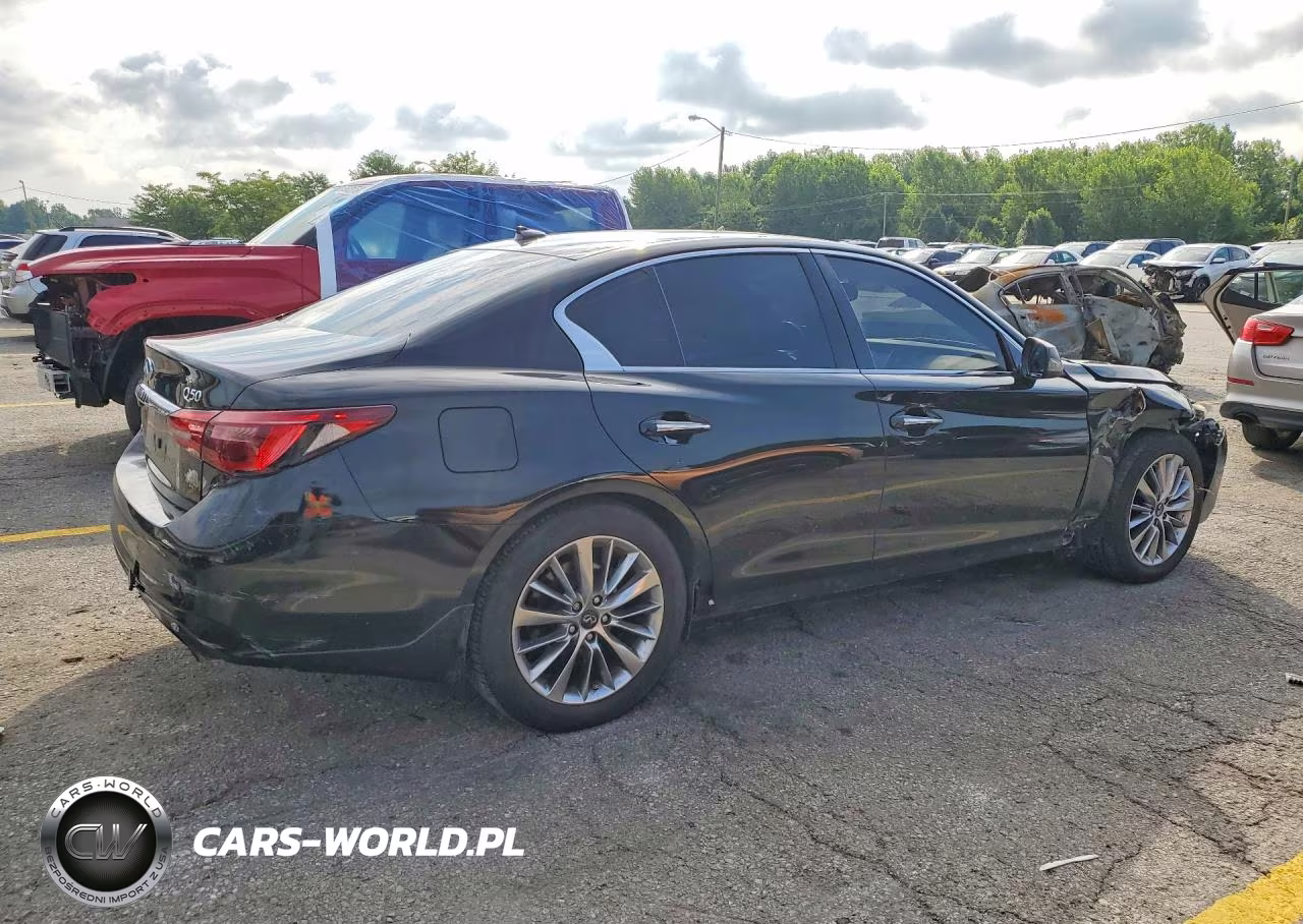2018 Infiniti Q50 3.0T Luxe VIN:JN1EV7AR3JM439316 - 3