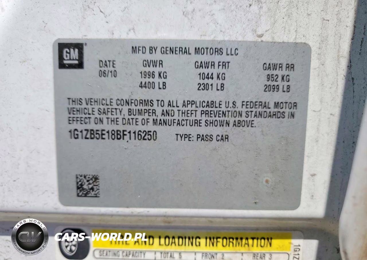 2011 Chevrolet Malibu Ls VIN:1G1ZB5E18BF116250 - 12