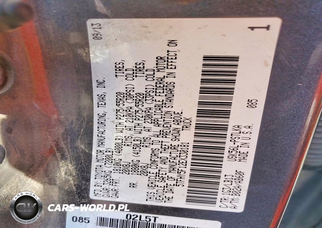 2014 Toyota Tundra Crewmax Limited VIN:5TFHY5F12EX330181 - 12