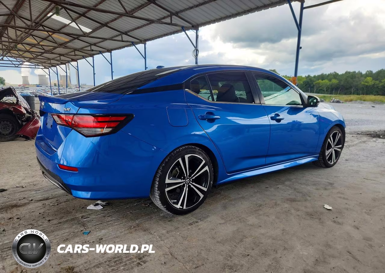 2021 Nissan Sentra Sr VIN:3N1AB8DV0MY203780 - 3
