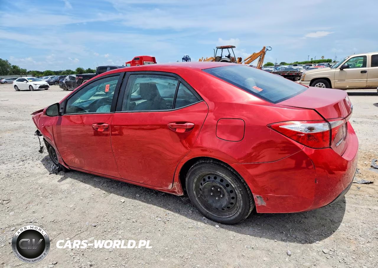 2015 Toyota Corolla Le VIN:5YFBURHE7FP240887 - 2