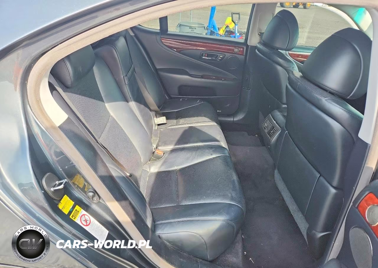 2007 Lexus Ls 460 VIN:JTHBL46F075035555 - 10