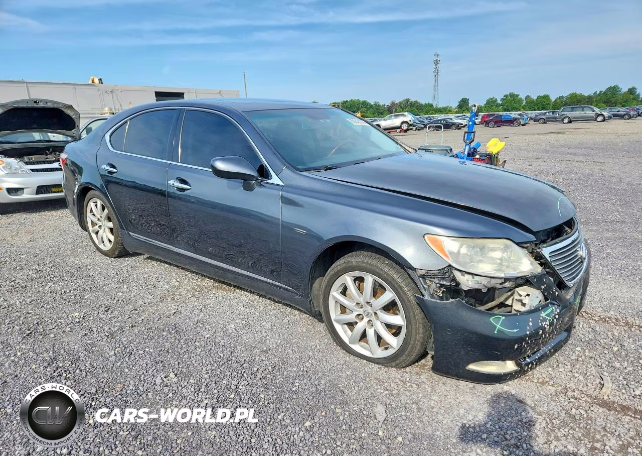 2007 Lexus Ls 460 VIN:JTHBL46F075035555 - 4