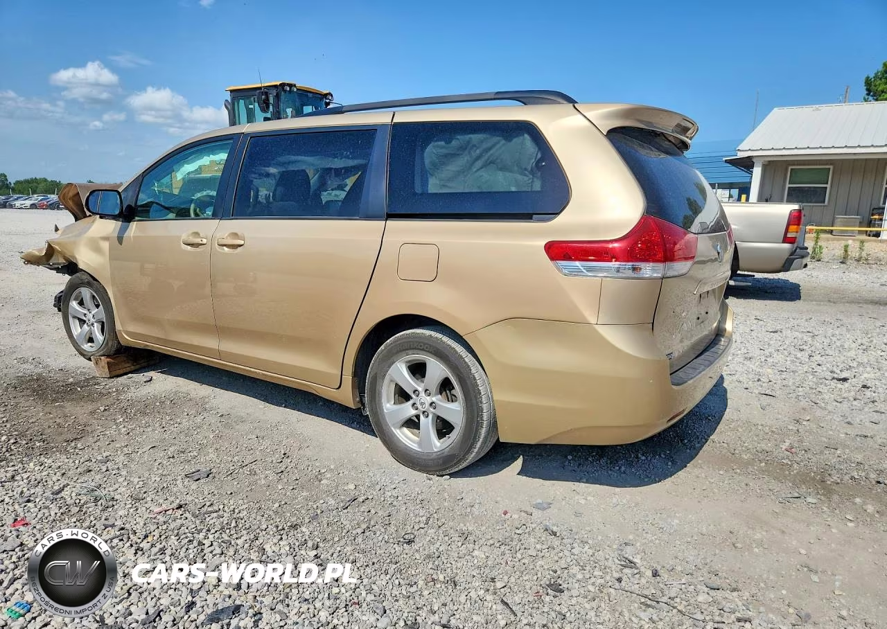 2011 Toyota Sienna Le VIN:5TDKK3DCXBS125113 - 2