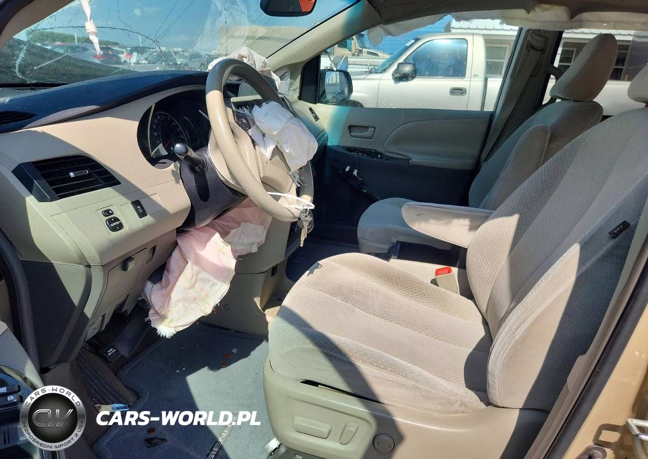2011 Toyota Sienna Le VIN:5TDKK3DCXBS125113 - 7