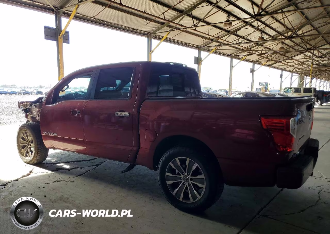 2017 Nissan Titan Sl VIN:1N6AA1E61HN501091 - 2