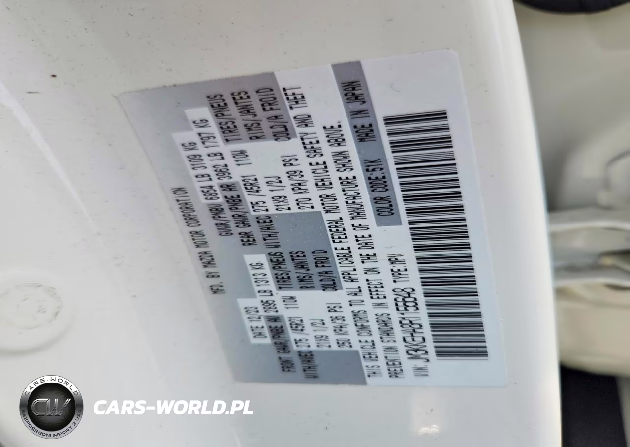2024 Mazda Cx-90 Premium Plus VIN:JM3KKEHA8R1155648 - 12