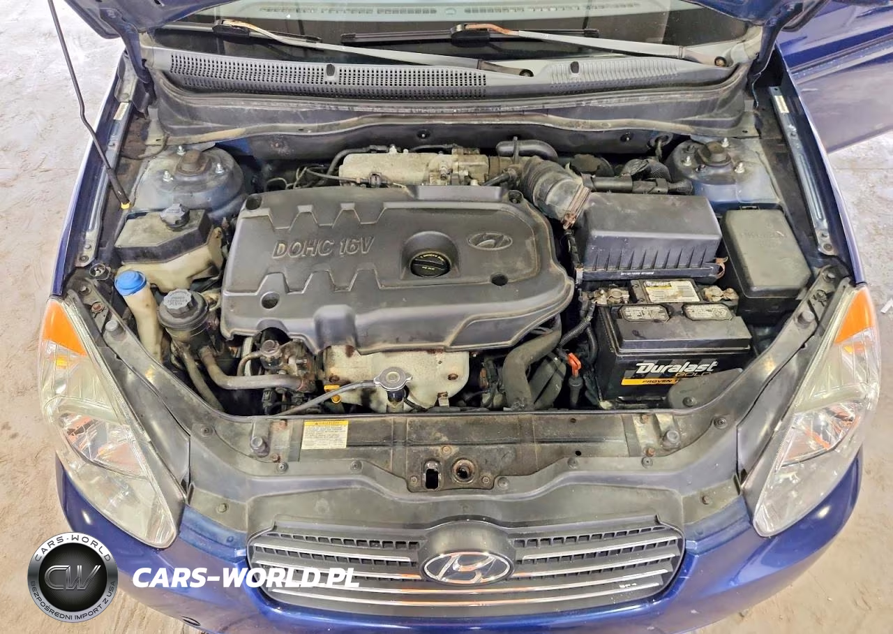 2008 Hyundai Accent Gls VIN:KMHCN46C48U201410 - 11