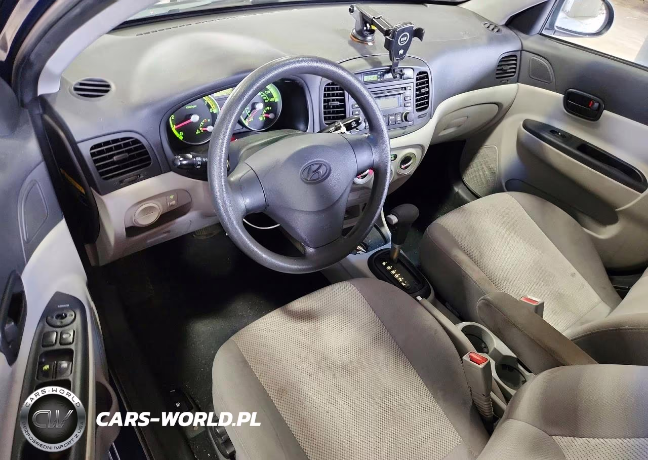 2008 Hyundai Accent Gls VIN:KMHCN46C48U201410 - 8