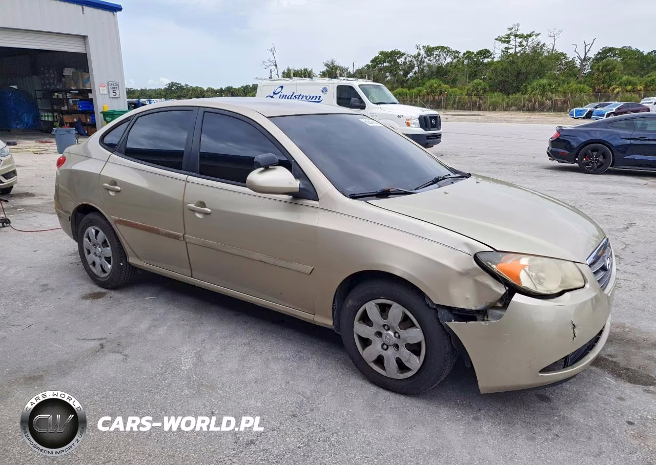 2007 Hyundai Elantra Gls VIN:KMHDU46D47U223745 - 4